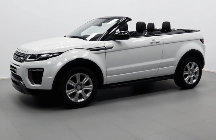 Left hand drive LANDROVER RANGE ROVER EVOQUE CABRILOET TD4 SPANISH REG